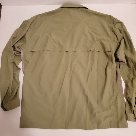Mountain Hardware Hiking Shirt Mens Size Large Green - Picture 4 of 4